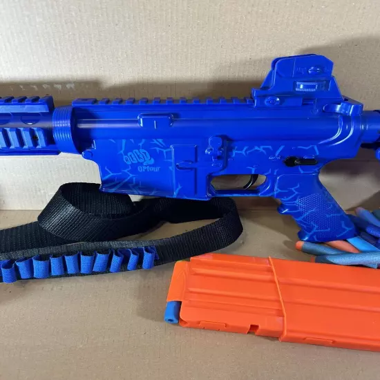 Umarex REKT OpFour CO2 Powered Foam Dart Launcher Gun - Blue *CO2 Not Included*