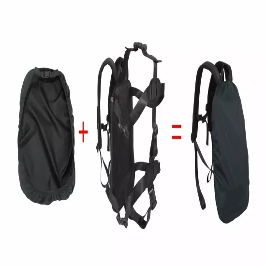 Hardcase / Carry On Trolley Luggage Backpack Conversion System Adjustable Straps