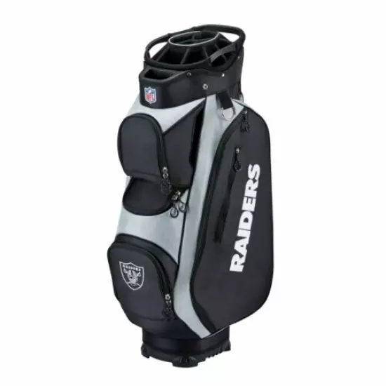 New Wilson Las Vegas Raiders NFL Golf Cart Bag