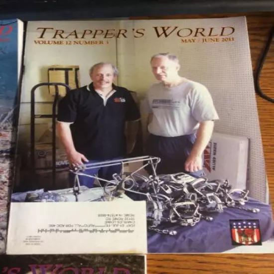 3 Issues Of TRAPPER’S WORLD MAGAZINE FROM 2004 And 2005