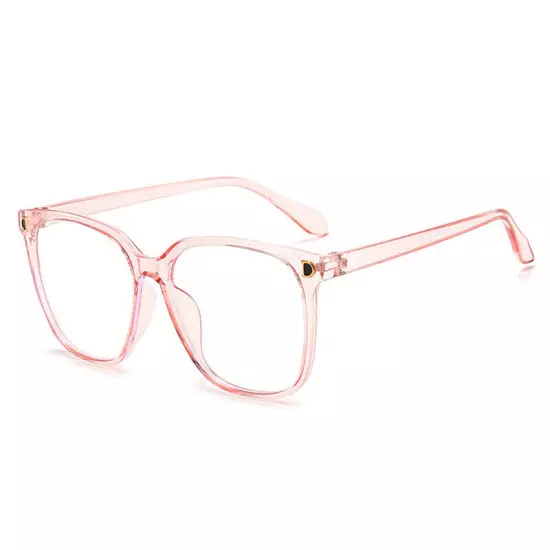 Fake Square Frame Clear Lens Geek Glasses UV Protection Nerd Unisex Fashion US ღ