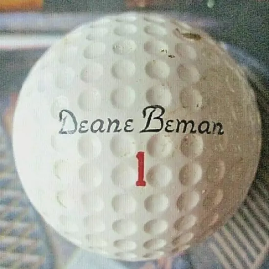 vtg - DEANE BEMAN - Signature Logo Golf Ball - PGA Tour - U.S. Amateur