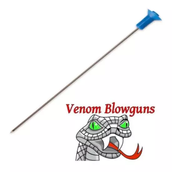 25 .40 cal Pro-Length 5" EXTRA LONG Target Blowgun Darts Made by Venom Blowguns®