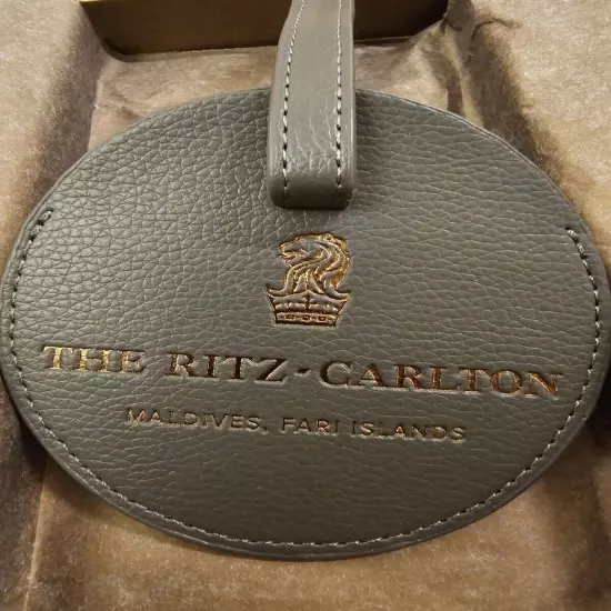 Special Ritz Carlton Maldives Luggage Tag