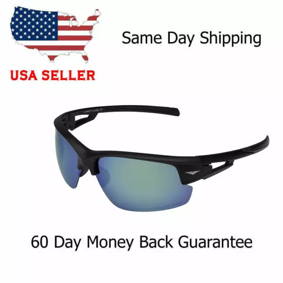 VERTX Sport Sunglasses New Wrap Around FISHING DRIVING GOLFING polarized 5028