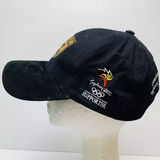 Robert Timms Coffee Hat Cap Sydney Olympics Vintage BARISTA OSFM Adjustable