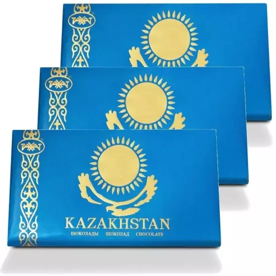 RAHAT Chocolate Kazakhstan 3 pcs 300g/10,6oz