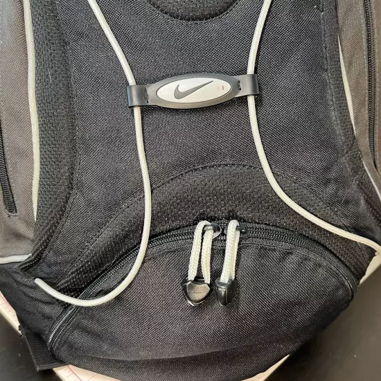 Nike Backpack Gym Bag Black And Grey School Bag Sports Bag Air Straps