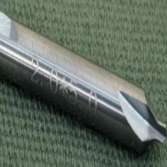 Solid Carbide CENTER drill, M2.0 x 5.0 mm for hard metal.