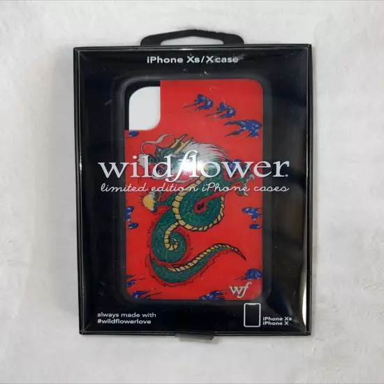 Wildflower Case Red Dragon iPhone XS, X