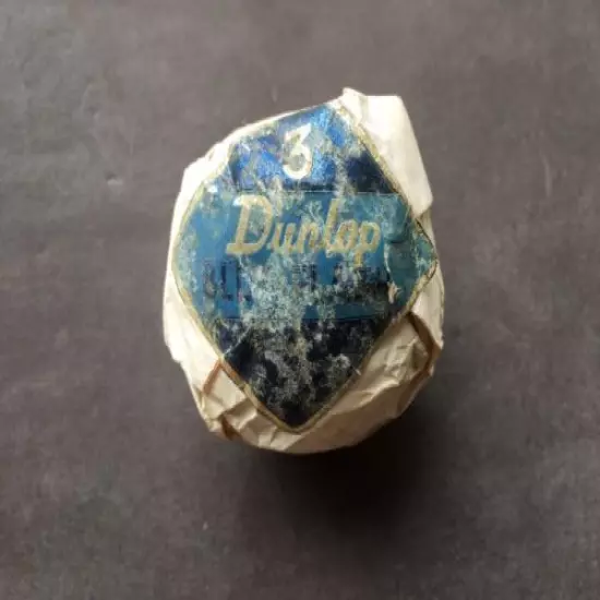 C1930s VINTAGE DUNLOP BLUE FLASH No3 RECESSED UNUSED GOLF BALL IN ORIG WRAPPER