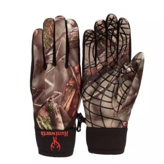 Huntworth Men's Tech Shooter's Gloves Oak Tree EVO Medium