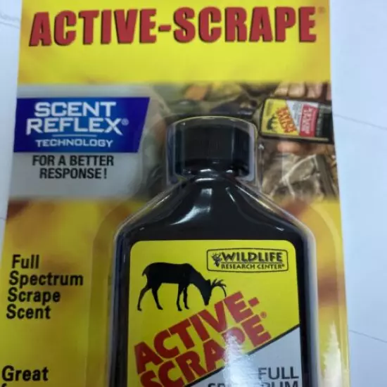 Wildlife Research Active Scrape Scent Deer Buck Doe Attractor 4oz