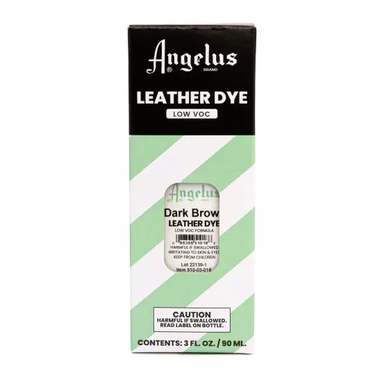 Angelus Low VOC Leather Dye w/ Applicator (3.5 oz)