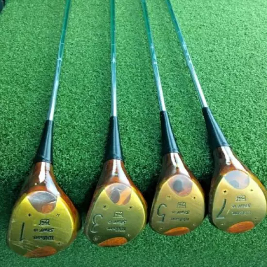 Wilson Staff 15 Patty Berg Driver,3,5,7 Wood Set RH Ladies Steel / NICE /mm4315