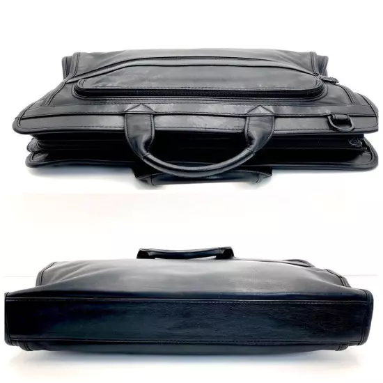 Tumi Business Bag All Leather Black 2Way