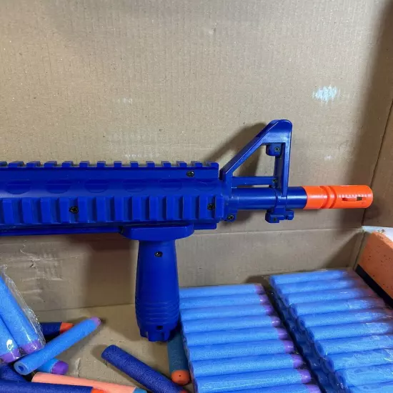 Umarex REKT OpFour CO2 Powered Foam Dart Launcher Gun - Blue *CO2 Not Included*