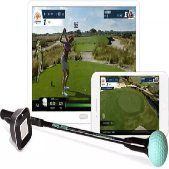 Phigolf WGT Edition Set Home Smart Screen Golf Simulator Swing Trainer