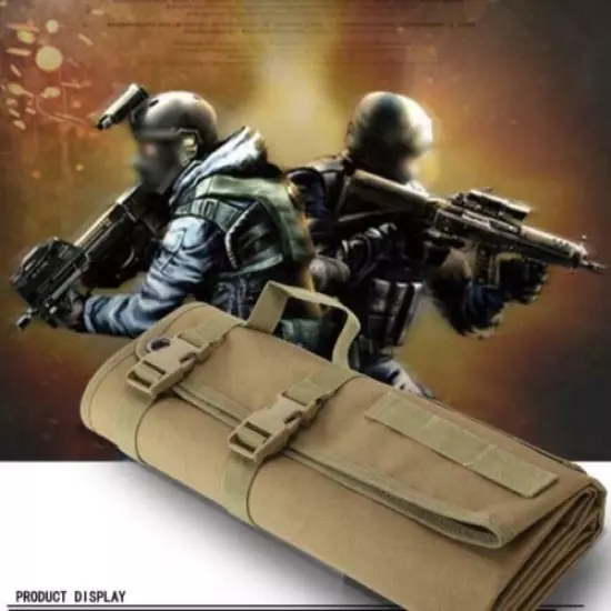 Tactical Shooting Range Mat Training Molle Roll Up Hunting Gun Pad Picnic Mats