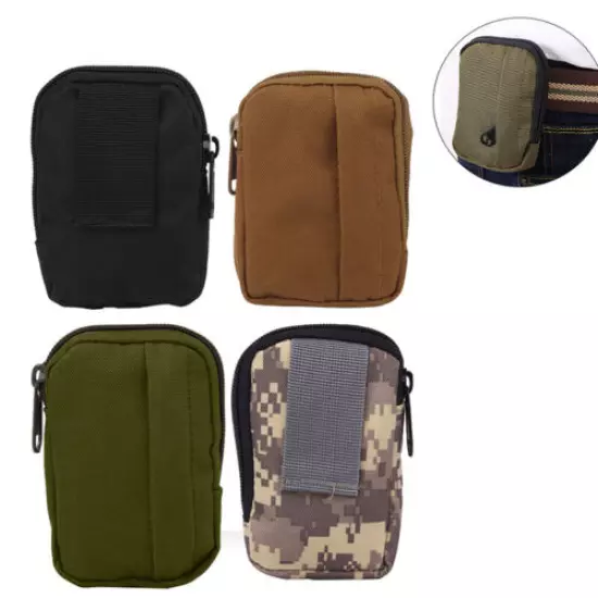 800D Nylon Tactical Pouch Utility EDC Belts Waist Bags Phone Case Coin Purse Hot