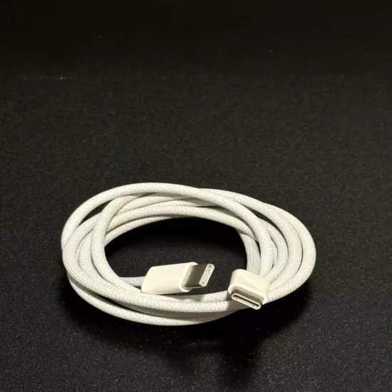 2 Genuine Apple Braided USB-C to USB-C cable iPad Pro, IPhone 15 FREE Shipping