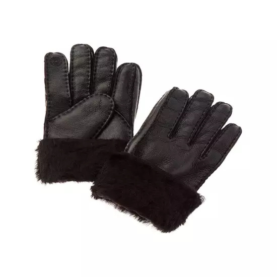 Surell Accessories Shearling-Lined Tech Gloves Men's