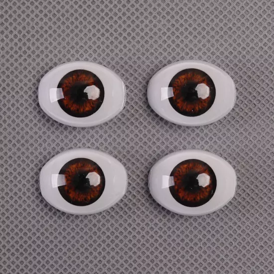 2x Lifelike Reborn Baby Doll Eyes Acrylic Eyeball For Newborn Doll Supplies DIY