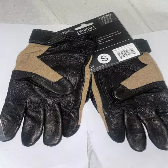 Wiley X Hybrid Coyote Size Small G241, Removable Knuckle Tactical Gloves, pair