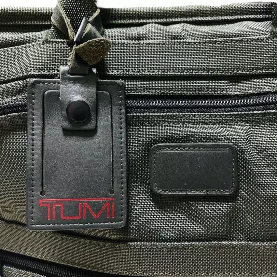 Moss Green Business Bag Tumi Briefcase With Shoulder