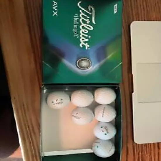 Titleist AVX 2022 7 Golf Balls (New and Mint)