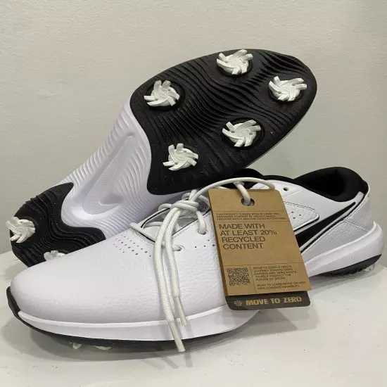 Nike Air Zoom Victory Pro 3 Men’s Golf Shoes White Black DV6800-110 Sz 11.5 NEW