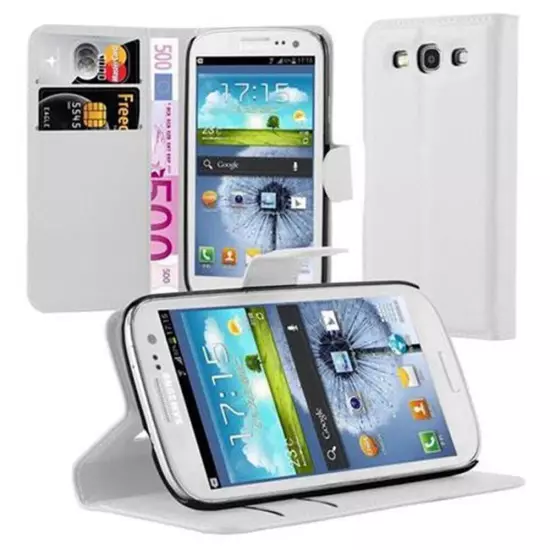 Case for Samsung Galaxy S3 / S3 NEO Protection Book Wallet Phone Cover Magnetic