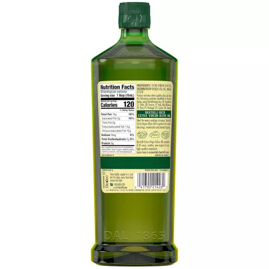 Bertolli Olive Oil, Extra Virgin Rich, 25.5 fl oz