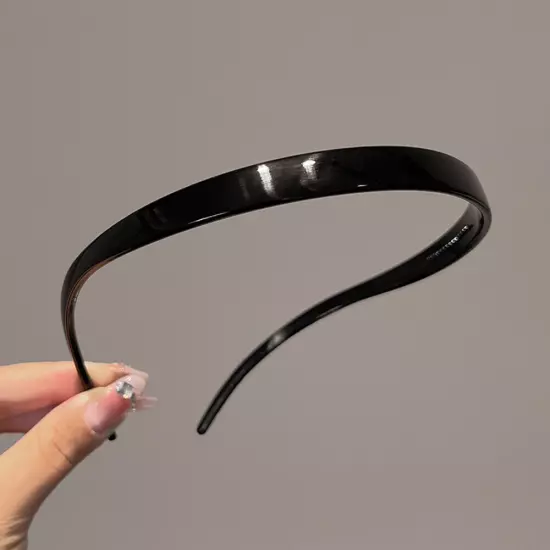 Sunglasses Shaped Headband Plastic Transparent Non-slip Hair Hoop Hair Tool