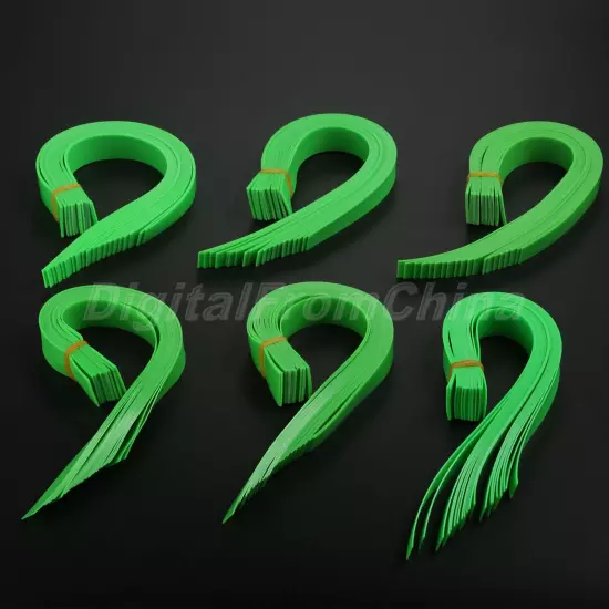 Multiple Thickness Slingshot Catapult Flat Rubber Band Green Color Pack of 10pcs