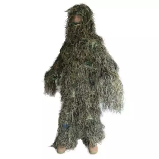 Woodland Clothes Tactical Bionic Camouflage Suits Hunting Army Military Sniper