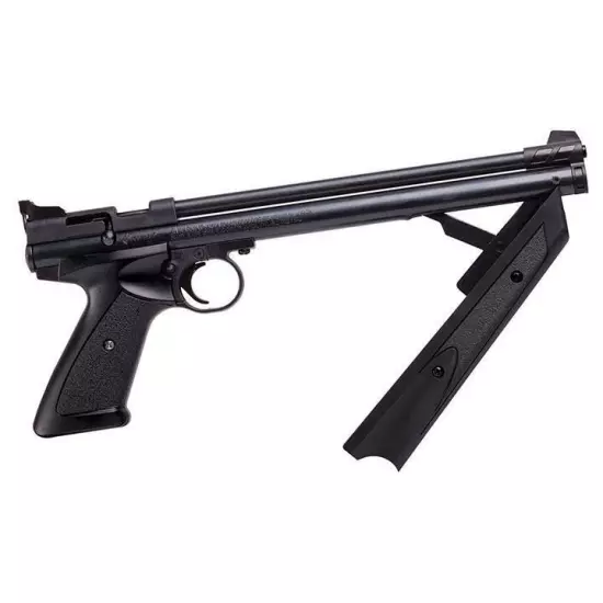 Crosman P1322 American Classic .22 Cal Variable Pump Single Shot Air Pistol Gun