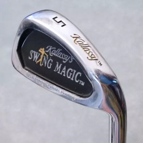 NICE KALLASSY'S MAGIC SWING TRAINER #5 IRON STEEL SHAFT SLIGHT BLEM/HANDLE