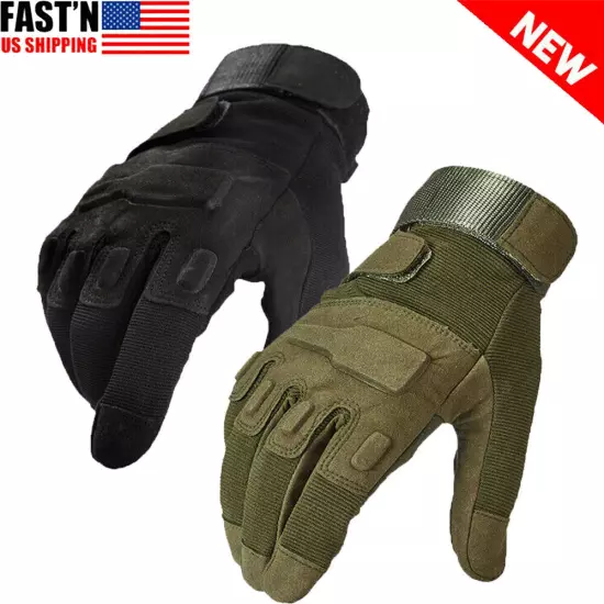 Tactical Gloves Tough Outdoor Military Combat Gloves Full Finger Cycling Gloves