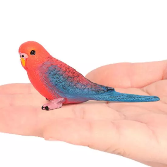 Parrot Animal Mod Budgie Parrot Bird Figurine Parakeet Birds Garden Orname D1P0