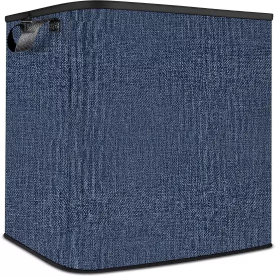 Extra Large Laundry Hamper 100 L, Tall Laundry Basket with Sturdy Handles, Di...