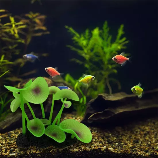 Coral Aquarium Landscaping Silicone Decoration for Realistic Simulation;