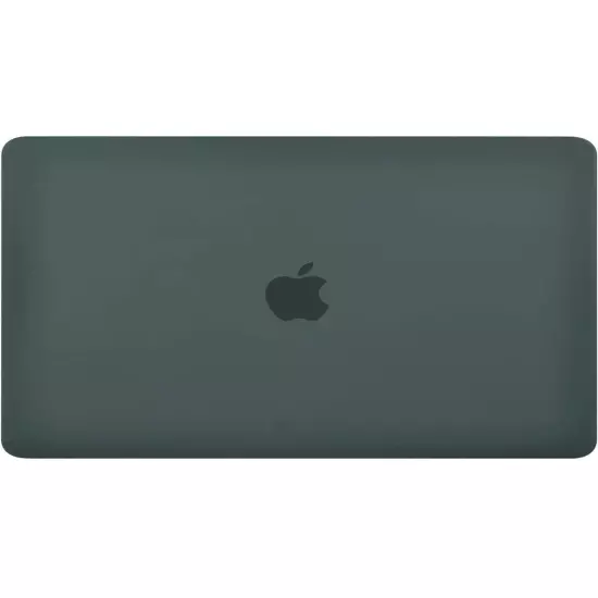 UESWILL Case for MacBook Pro 13 inch M2 M1 Matte Hard Shell Midnight Green