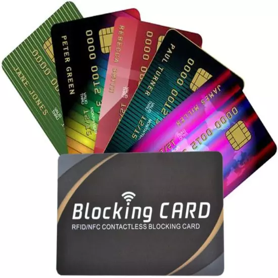 3 RFID Blocking Card|Nfc Contactless Cards Protection|Fuss-Free Protection