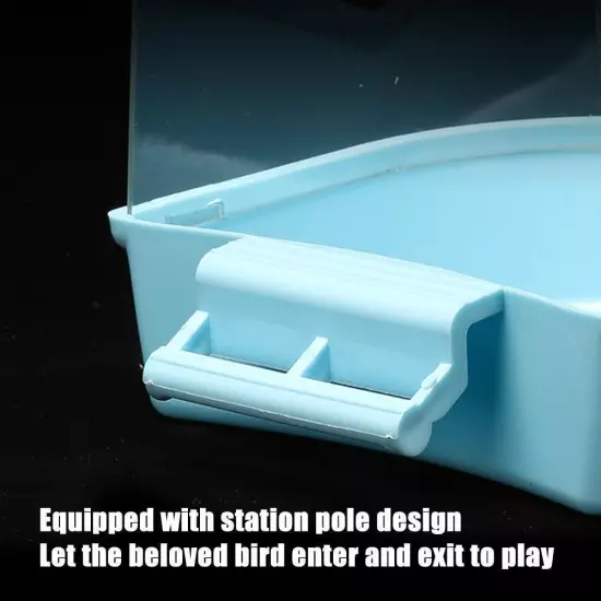 Parrot Bath Box Bathtub Bird Bather Bathing Utensils X7S3 C3X8