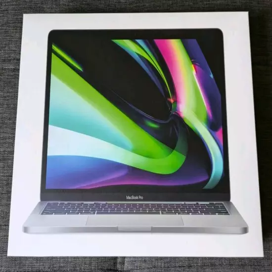 Apple MacBook Pro 13-Inch Box Only w/ Booklet, Plastic & Stickers Model A2338 VG