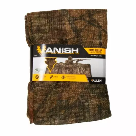 Allen Company Vanish Burlap for Hunting Blinds - Mossy Oak Break Up Country