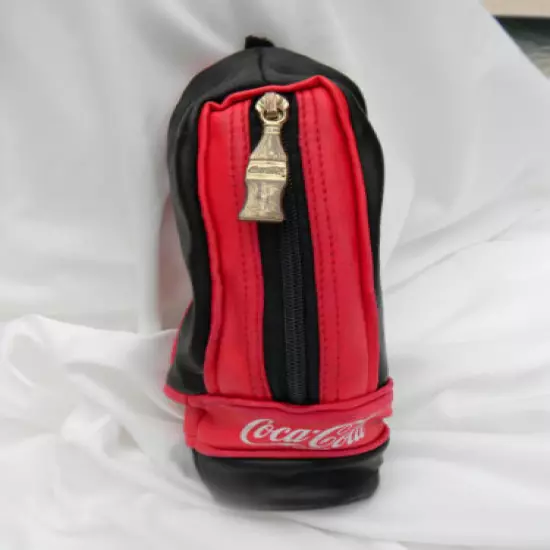  Vintage Coca Cola 3 Golf Ball Pouch Replicating Golf Bag 2 Zipper