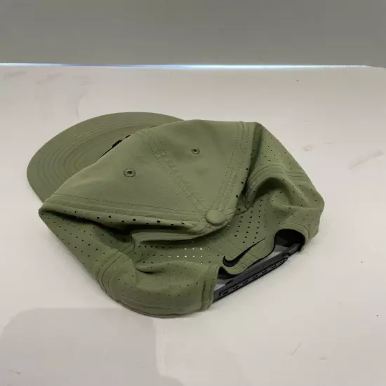 Nike Golf Snapback Hat Olive Green