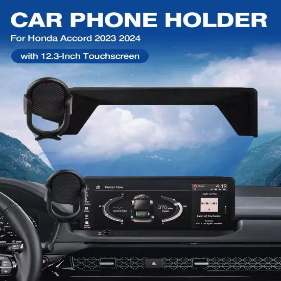 Car Phone Holder for 2023 2024 2025 Honda Accord Accessories Phone Mount 12.3-In